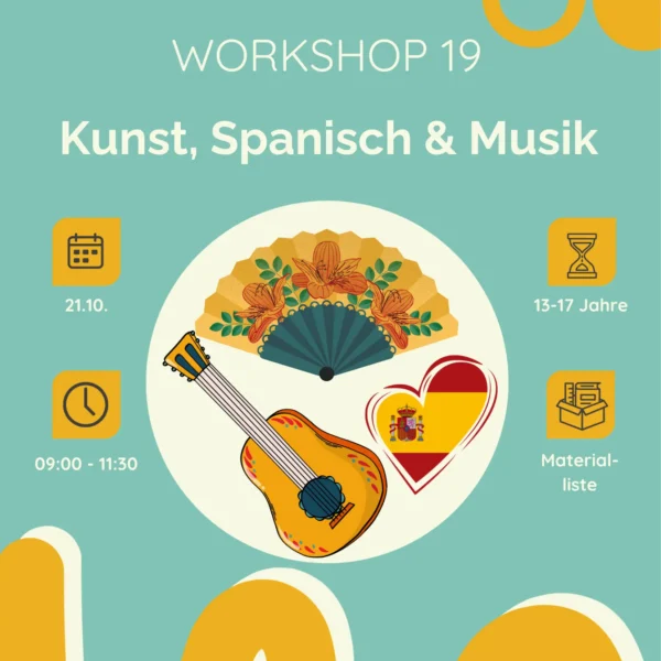 Kunst, Spanisch & Musik