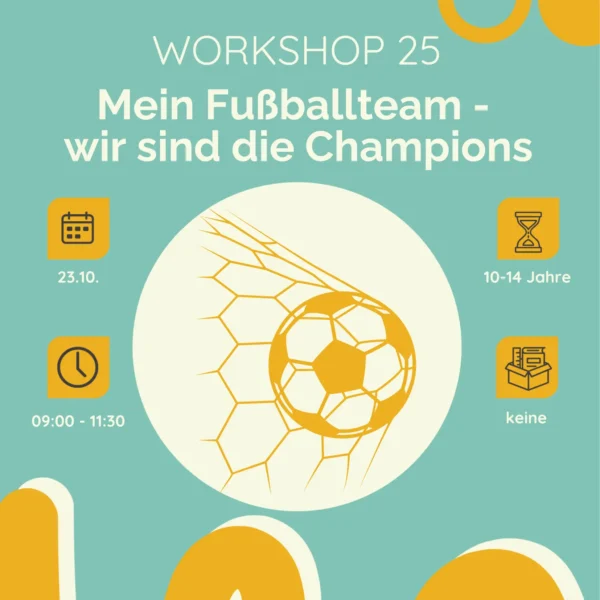 Mein Fußballteam - wir sind die Champions