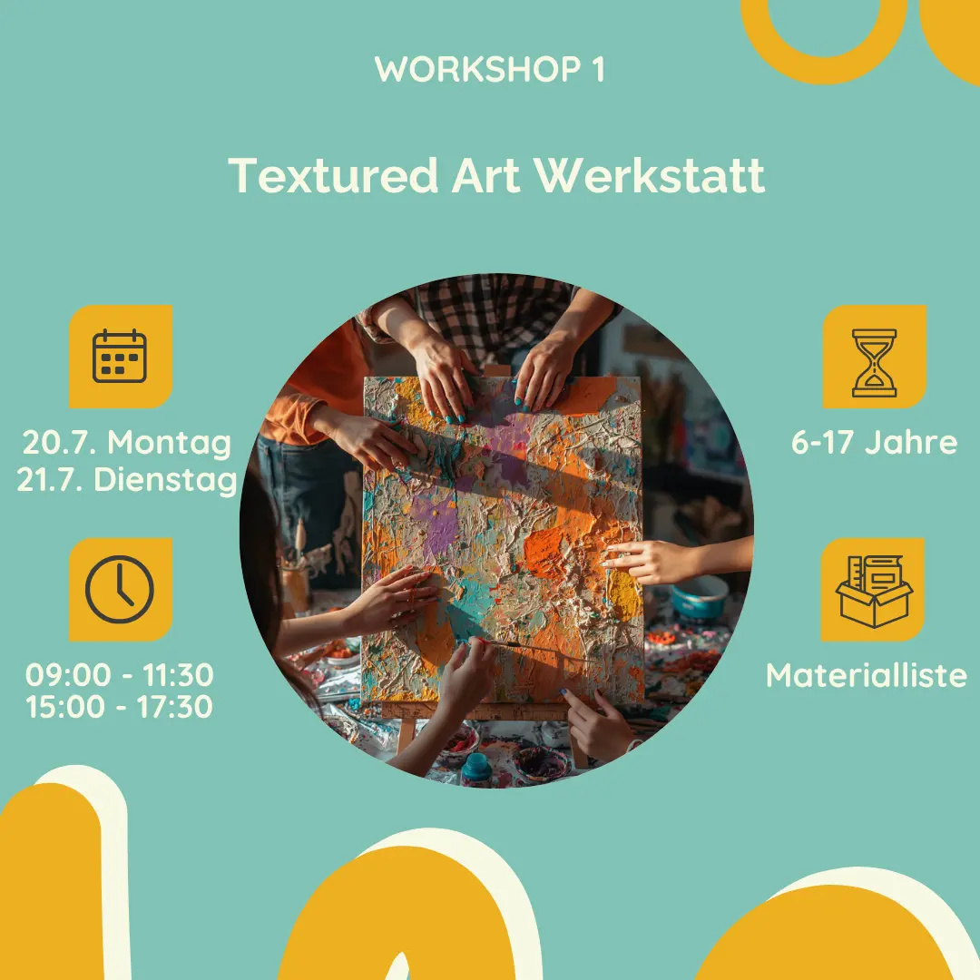 Textured Art Werkstatt (Doppelworkshop)