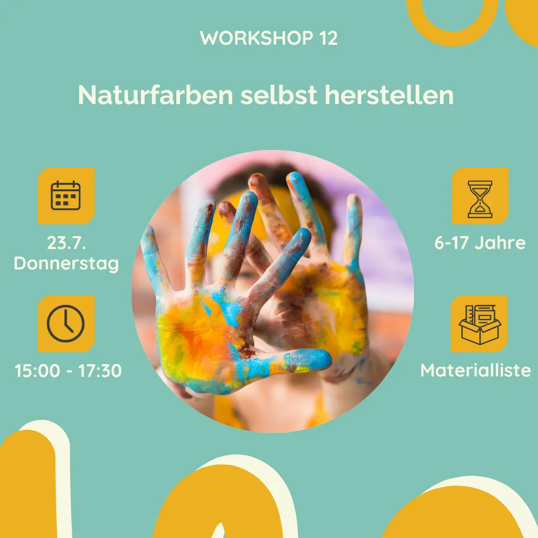 Naturfarben selbst herstellen
