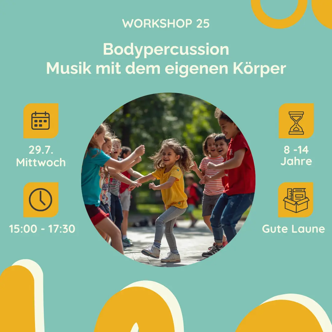 Bodypercussion - Musik mit dem eigenen Körper!