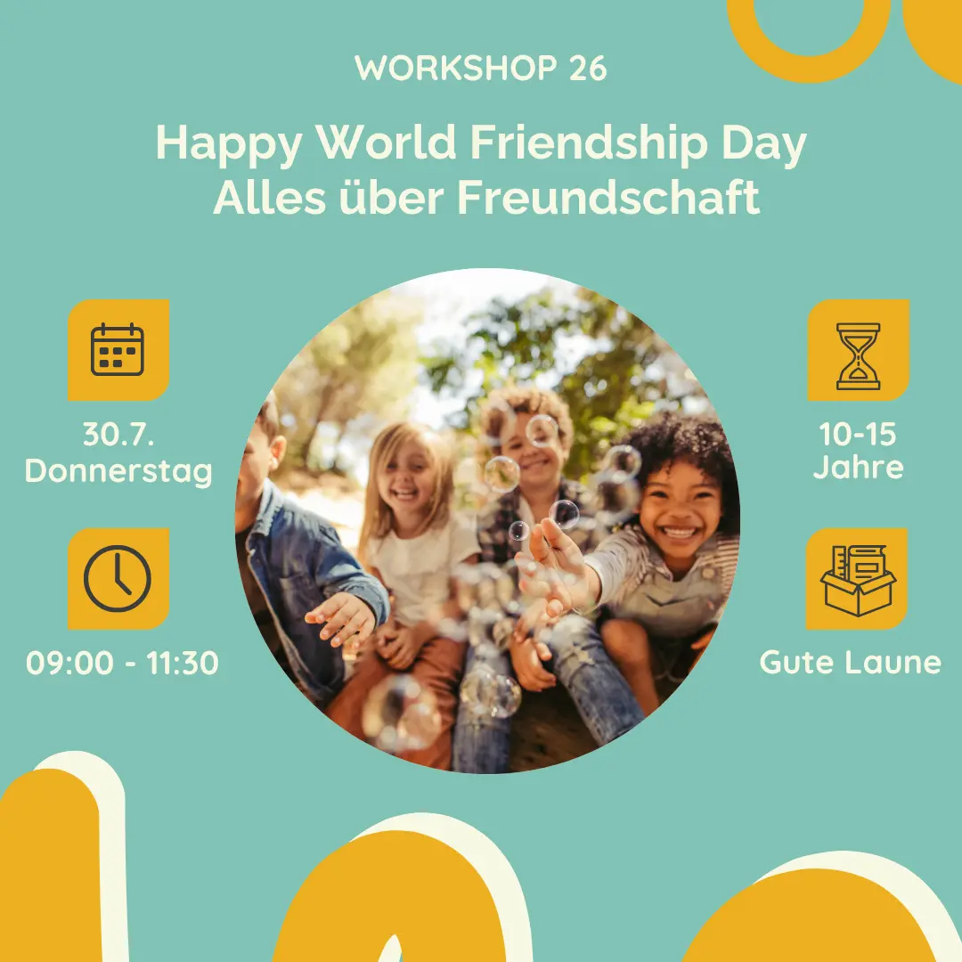 Happy Wold Friendship Day - Alles über Freundschaft
