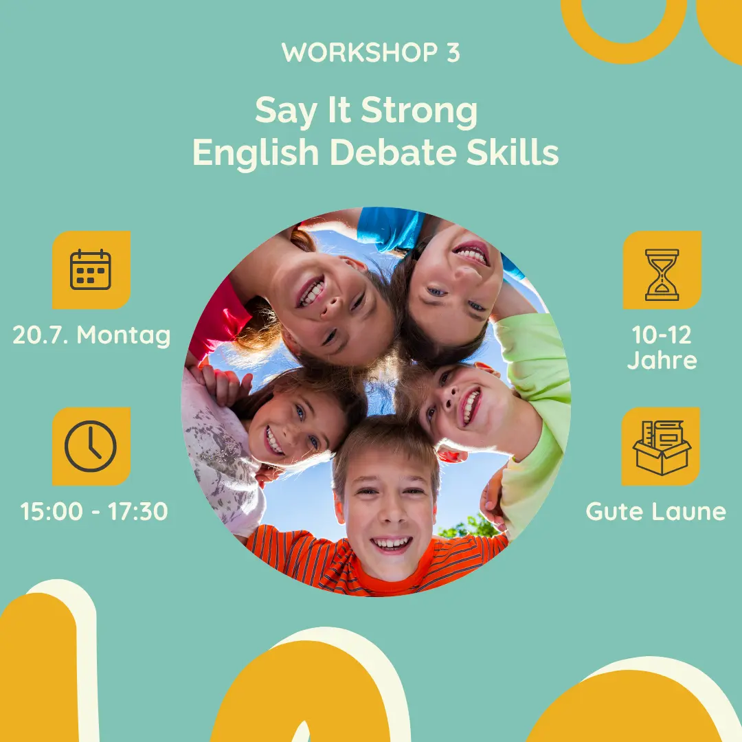Say It Strong – English Debate Skills