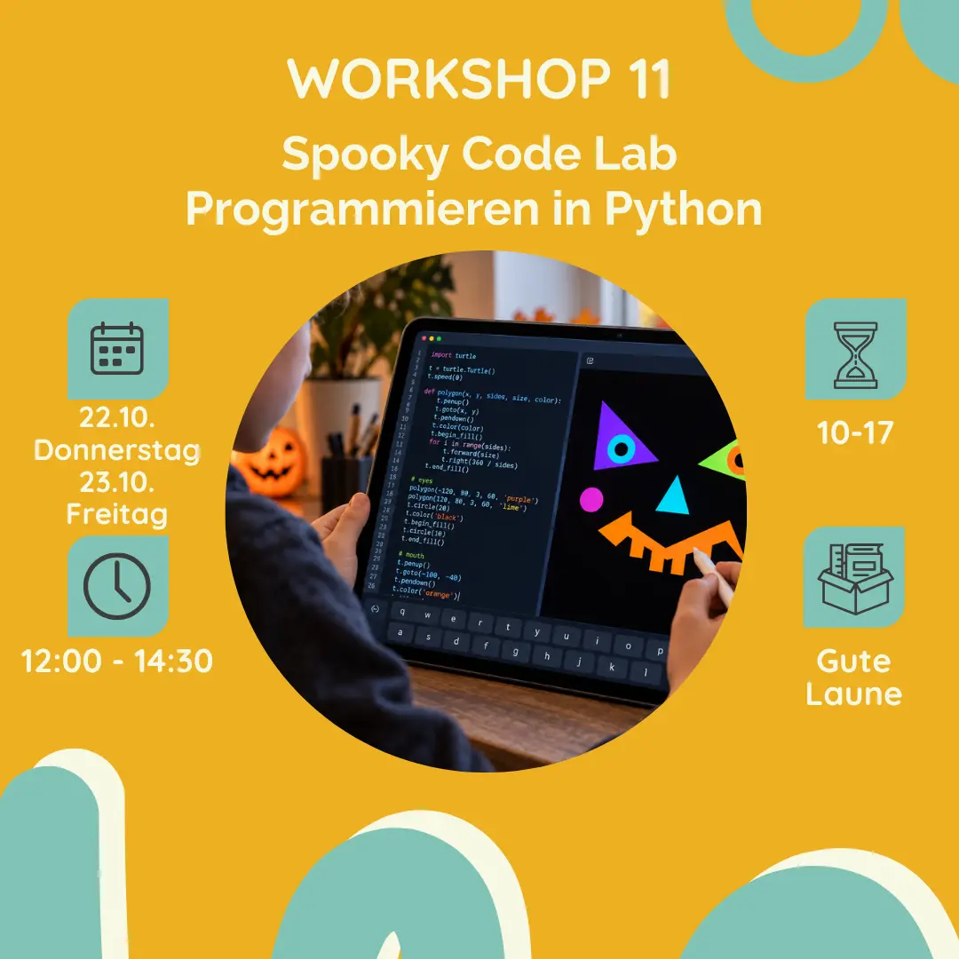 Spooky Code Lab - Programmieren in Python (2-teiliger Workshop)