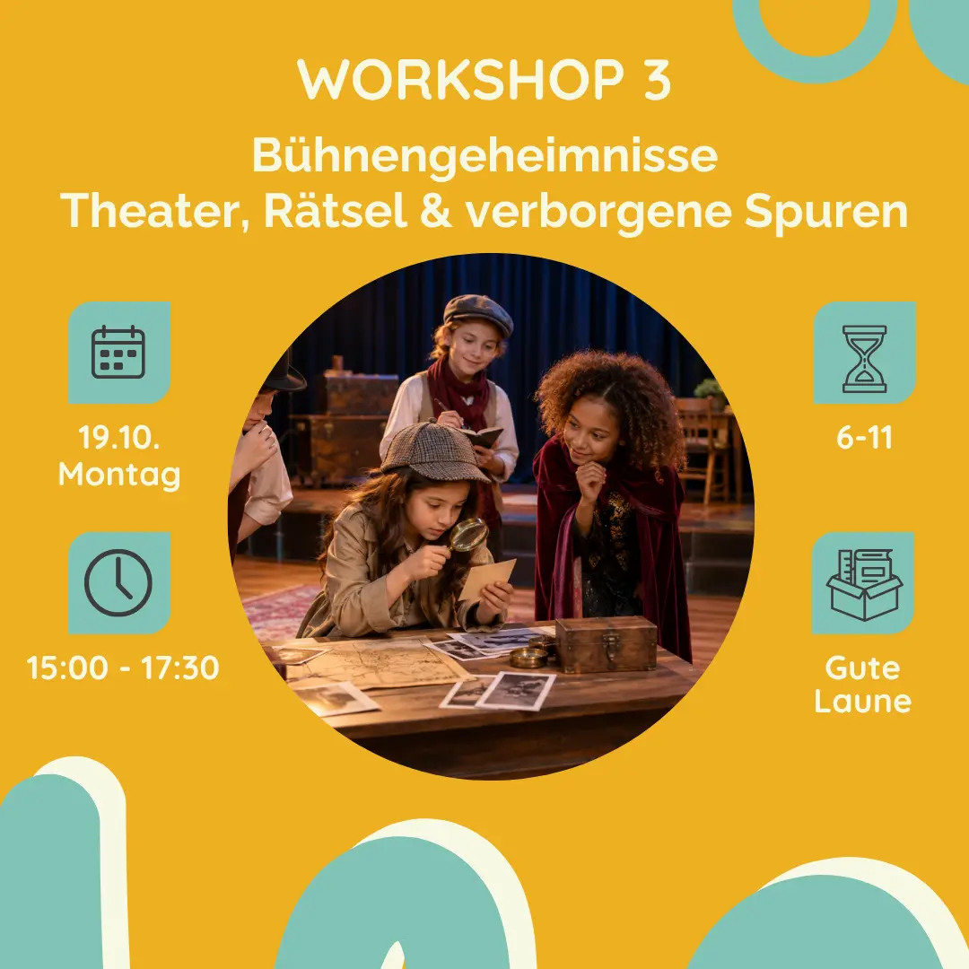 Bühnengeheimnisse - Theater, Rätsel & verborgene Spuren
