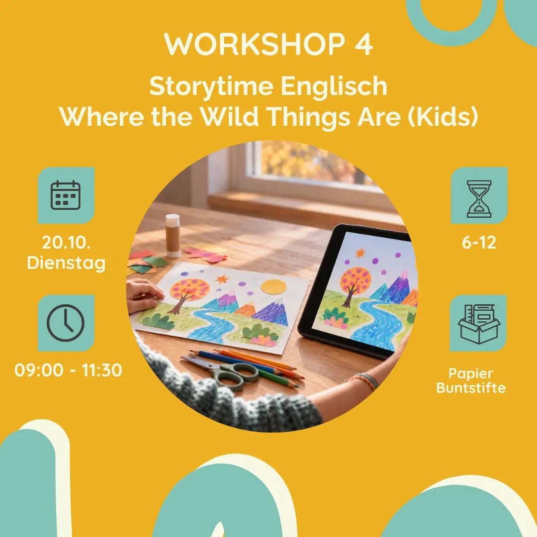 Storytime Englisch: Where the Wild Things Are (Kids)